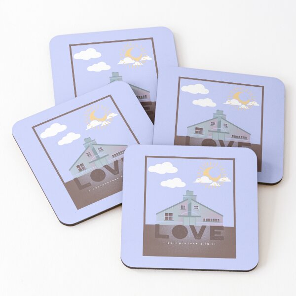 Item preview, Love Foundation 1 Corinthians 3 Christian Faith Women designed and sold by HeavenlyHuesStudio.