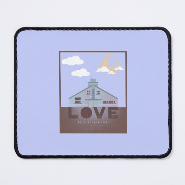 Item preview, Love Foundation 1 Corinthians 3 Christian Faith Women designed and sold by HeavenlyHuesStudio.