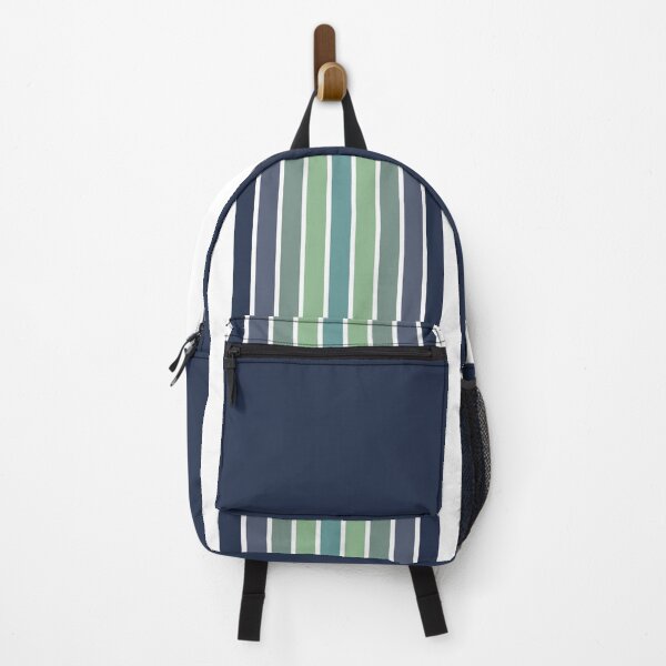 Item preview, Retro Blue and Green Surfboard Stripes  designed and sold by leia1191.