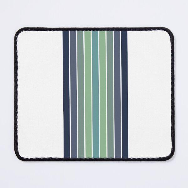 Item preview, Retro Blue and Green Surfboard Stripes designed and sold by leia1191.