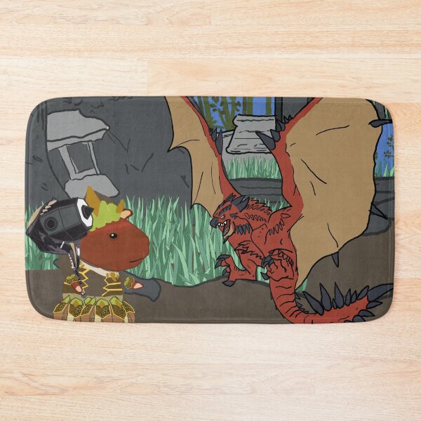 Item preview, Pip fighting rathalos designed and sold by artsforsmarts.