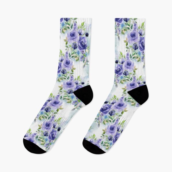 Item preview, Flowers ,floral ,romance  ,colorful ,rose ,forget me not ,purple  ,botanical ,hummingbird ,bird ,love ,violet  ,youth ,happy designed and sold by letsgow8th.
