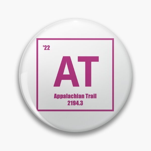 Artikelvorschau, 2022 Appalachian Trail Thru Hike Tag Periodensystem Element entworfen und verkauft von GrapeHikes.
