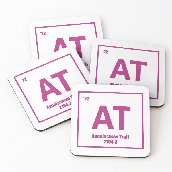 Item preview, 2022 Appalachian Trail Thru Hike Tag Periodic Table Element designed and sold by GrapeHikes.