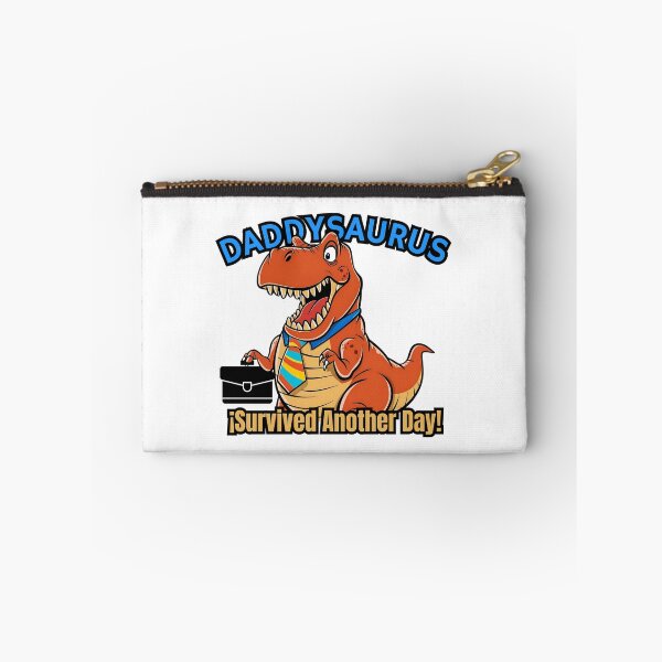 Item preview, Daddysaurus Rex Out Of Work Funny Sticker for Dinosaur Dad designed and sold by SaavedraDesign.