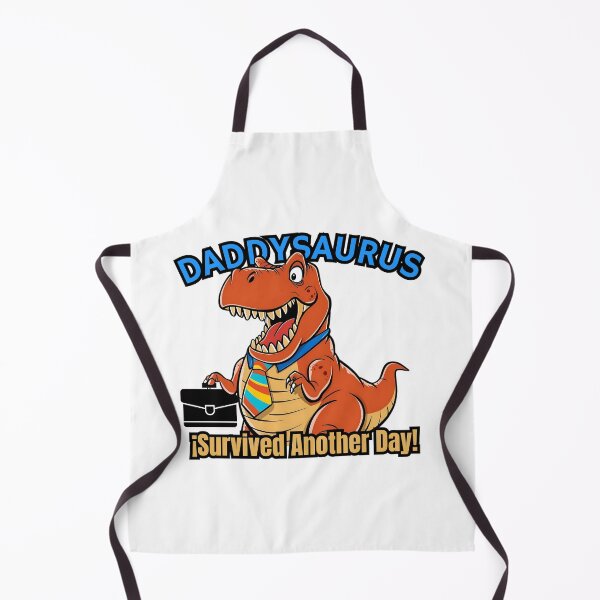 Item preview, Daddysaurus Rex Out Of Work Funny Sticker for Dinosaur Dad designed and sold by SaavedraDesign.