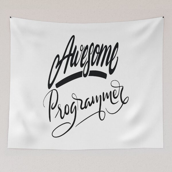Item preview, Awesome Programmer designed and sold by ProjectX23.
