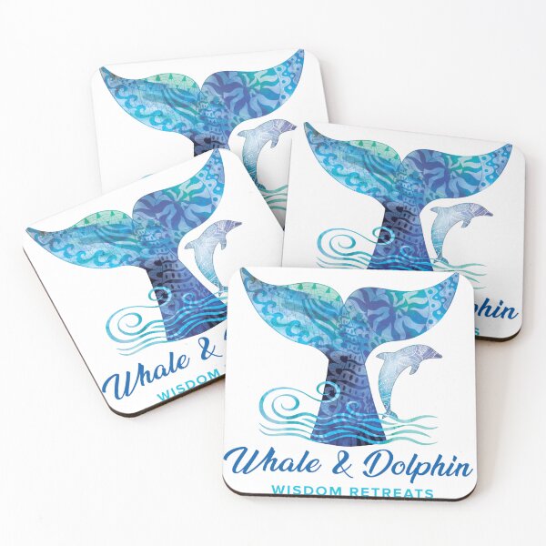 Item preview, Whale & Dolphin Wisdom Retreats Logo designed and sold by Whale & Dolphin Wisdom Retreats.