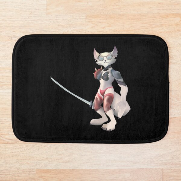 Aperçu de l'œuvre Sexy Vulpera Renard des Neiges Chevalier de la Mort créée et vendue par Slu1.redbubble.com.