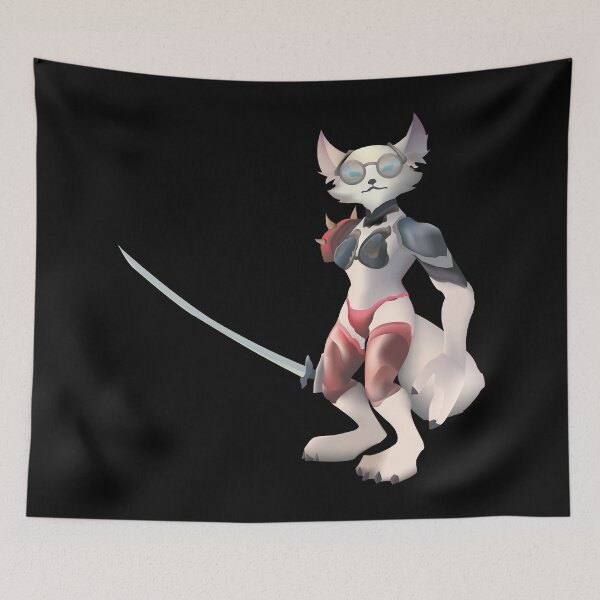 Item preview, Sexy Vulpera Snow Fox Death Knight  designed and sold by Slu1.redbubble.com.