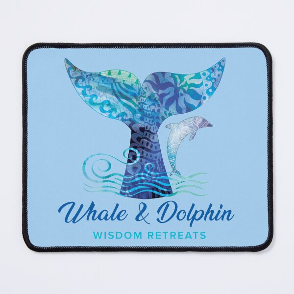 Item preview, Whale & Dolphin Wisdom Retreats Logo designed and sold by Whale & Dolphin Wisdom Retreats.