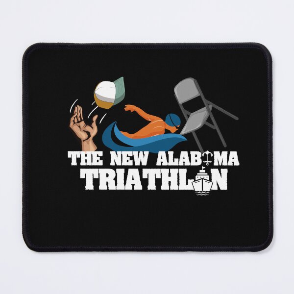 Item preview, Funny New Triathlon Alabama Riverboat Swimmer Hat Chair Meme designed and sold by Dressed For Duty.