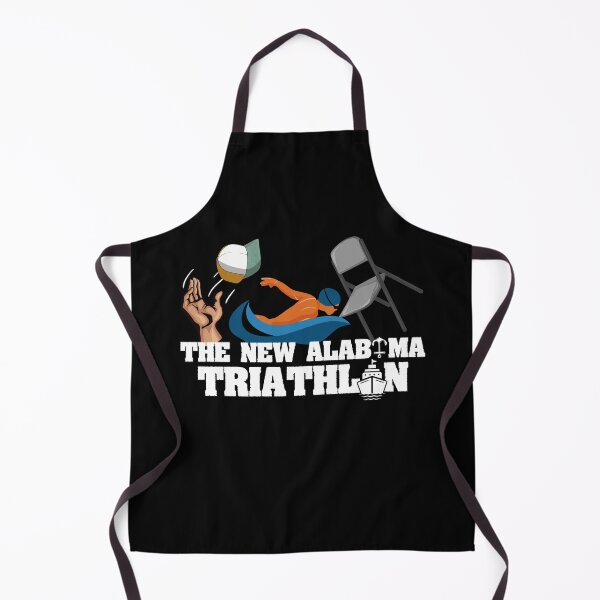 Item preview, Funny New Triathlon Alabama Riverboat Swimmer Hat Chair Meme designed and sold by Dressed For Duty.