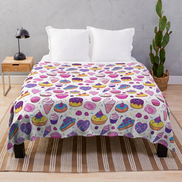 Item preview, Cute Desserts Doughnuts Print Three designed and sold by panango.
