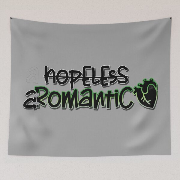 Item preview, _hopeless aromantic designed and sold by Global Rainbow Engineers.