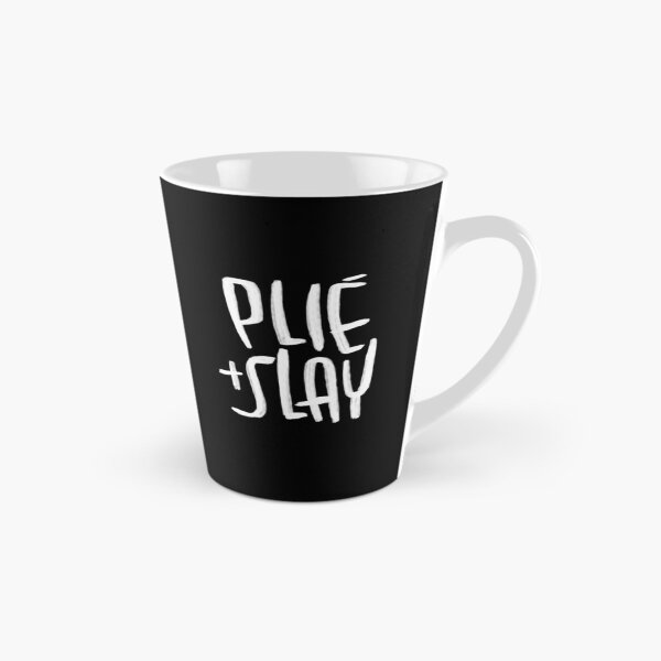 Item preview, Plie and Slay, ballet quote, motivational for dancer designed and sold by danceink.
