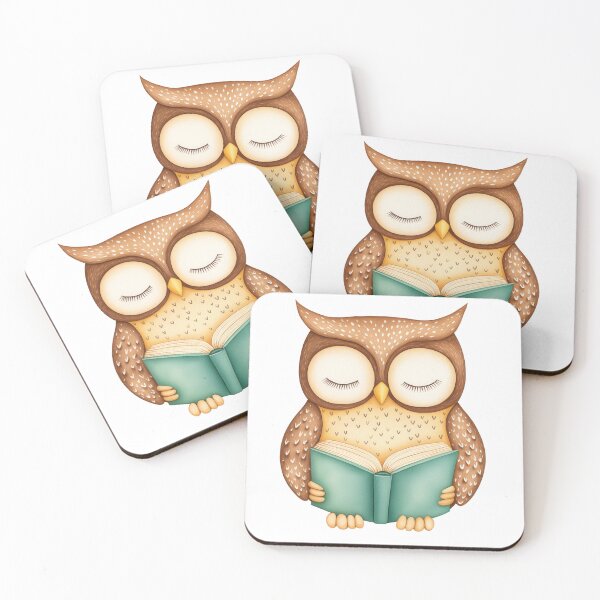 Item preview, Owls in Nature,Spiritual or Symbolic Owls,Cartoon-Style Owls,Cartoon-Style Owls designed and sold by Catherine1430.
