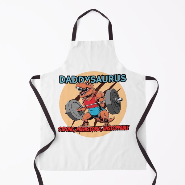 Item preview, Daddysaurus Rex Funny Workout Sticker for Gym Lover designed and sold by SaavedraDesign.
