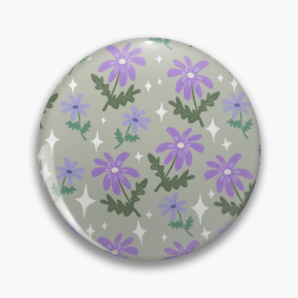Item preview, Purple Flowers designed and sold by KateJohnsonArt.