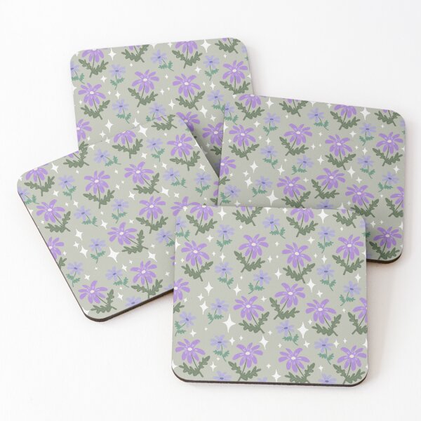 Item preview, Purple Flowers designed and sold by KateJohnsonArt.