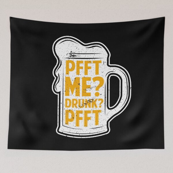 Item preview, Beer Drinking Pfft Me Drunk Funny Design for Dads designed and sold by AllStarMerch.