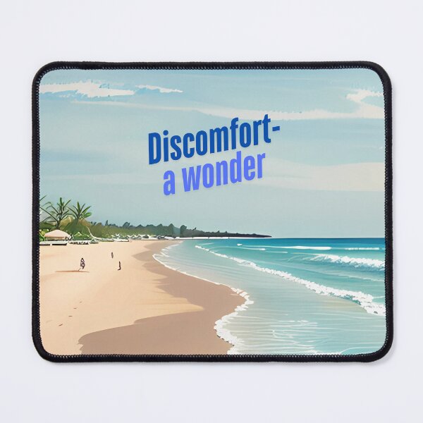 Item preview, Discomfort Creates Wonder – Survival & Adaptation Quote designed and sold by ipot.