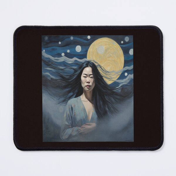 Item preview, "Ethereal Mitski: Light of Hope in the Night" designed and sold by Artisticanvas.