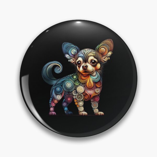 Item preview, Chihuahua Swirling designed and sold by Wags & Tails.