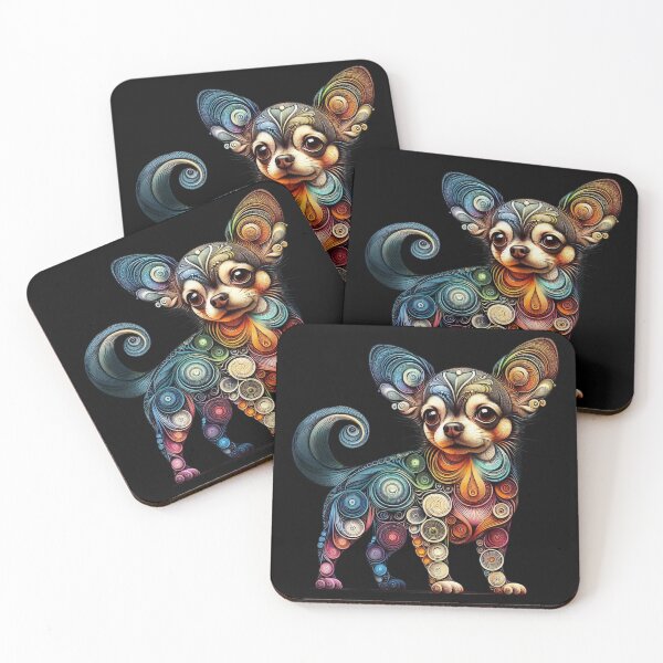 Item preview, Chihuahua Swirling designed and sold by Wags & Tails.
