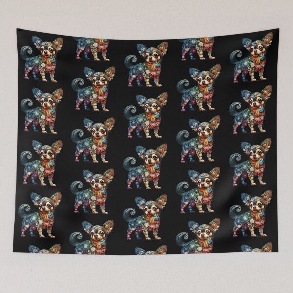 Item preview, Chihuahua Swirling designed and sold by Wags & Tails.
