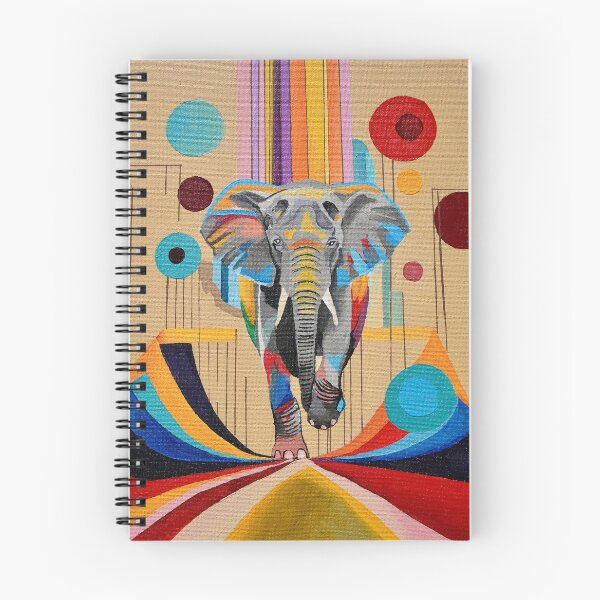 Item preview, Elephant Stride Through Spectrum designed and sold by Darcydoesart.