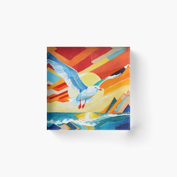 Item preview, Seagull Flying  designed and sold by Darcydoesart.