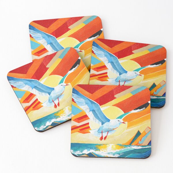 Item preview, Seagull Flying  designed and sold by Darcydoesart.