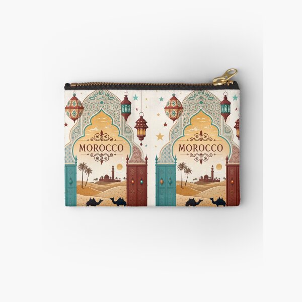 Item preview, Moroccan Desert Landscape Art Print With Camel and Lanterns- Travel Memorabilia designed and sold by Witsprings.