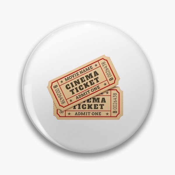Item preview, movie ticket aesthetic sticker  designed and sold by Abbeys-Shop.