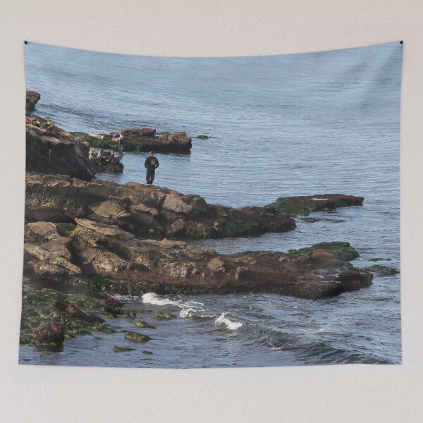 Item preview, Man Observing Nature  designed and sold by heatherfriedman.