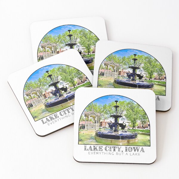 Item preview, EVERYTHING BUT A LAKE - Town Square, Lake City, Iowa designed and sold by MsKatieCreations.