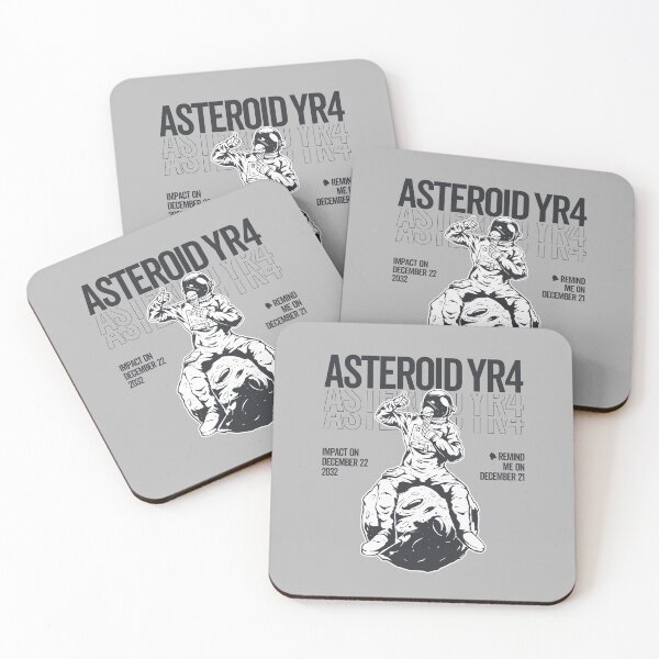Item preview, "Asteroid 2024 YR4: 2032 The Final Countdown – Impact on December 22, 2032, Remind Me on Cosmic Doomsday!" designed and sold by artworkathome.