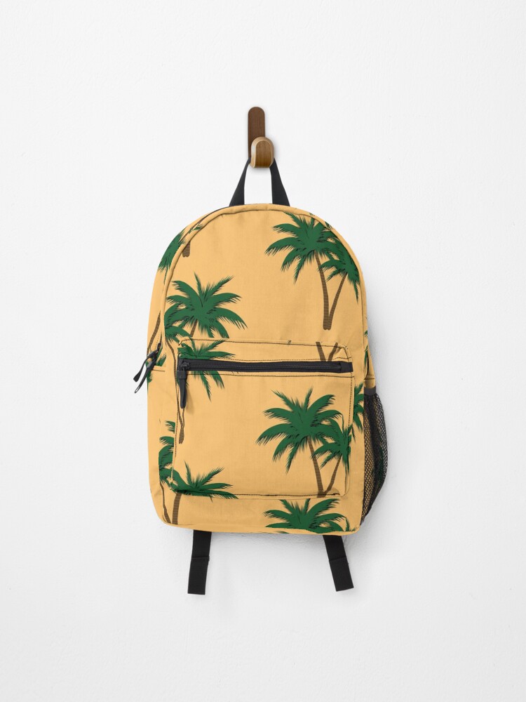 Thumbnail 1 of 3, Backpack, Palm Trees Pattern designed and sold by FlyfolkDesign.