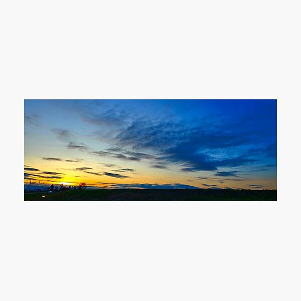 Item preview, Rural Sunset Glow designed and sold by Kevin Schultz Photography & Such.