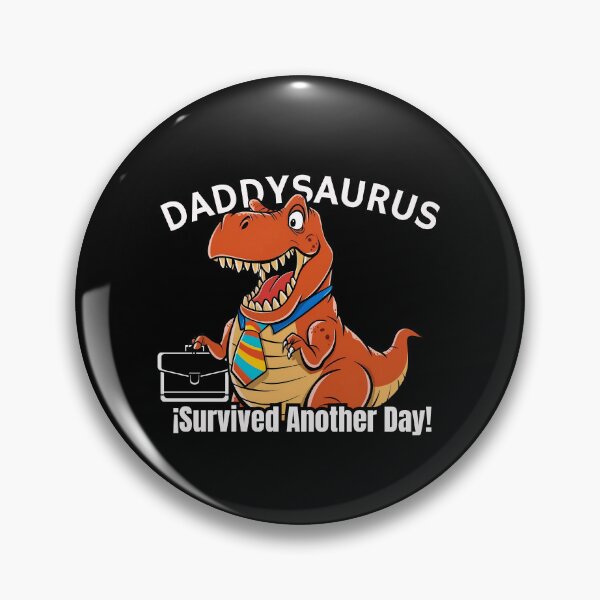 Item preview, Daddysaurus Rex Out of Work Funny T Shirt for Dino Dad designed and sold by SaavedraDesign.