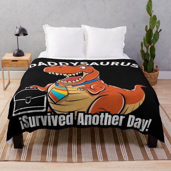 Item preview, Daddysaurus Rex Out of Work Funny T Shirt for Dino Dad designed and sold by SaavedraDesign.