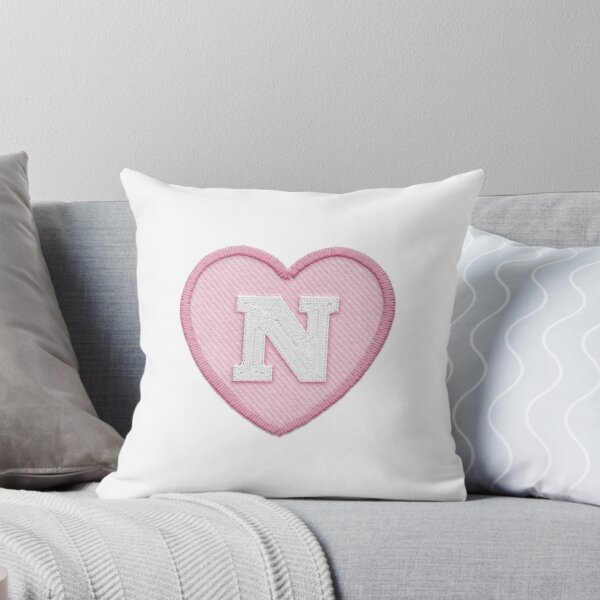 Item preview, letter n pink heart  designed and sold by Abbeys-Shop.