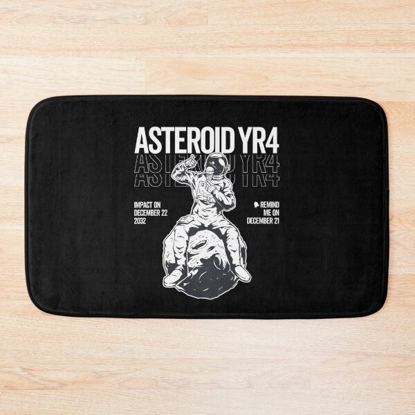 Item preview, "Asteroid 2024 YR4: 2032 The Final Countdown – Impact on December 22, 2032, Remind Me on Cosmic Doomsday!" designed and sold by artworkathome.