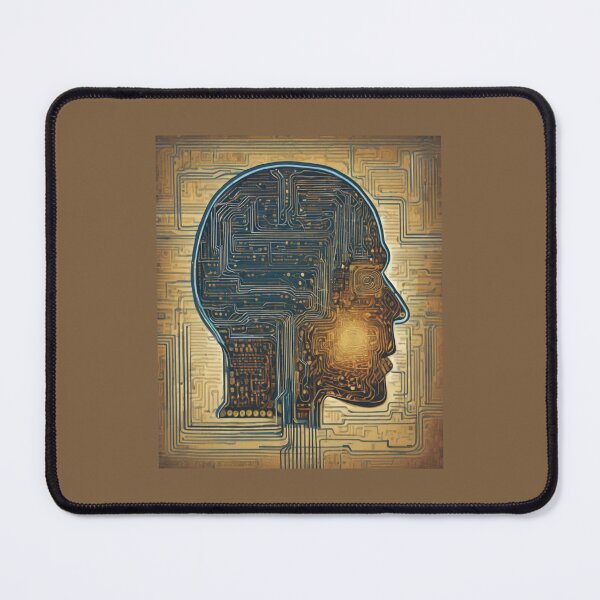 Item preview, "Neural Nexus: Futuristic Brain Circuitry" designed and sold by Artisticanvas.