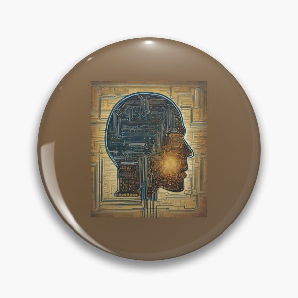Item preview, "Neural Nexus: Futuristic Brain Circuitry" designed and sold by Artisticanvas.