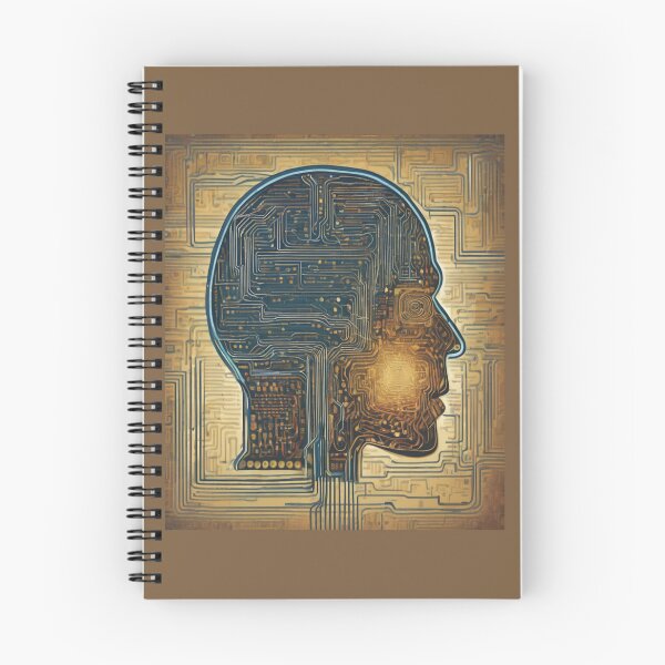 Item preview, "Neural Nexus: Futuristic Brain Circuitry" designed and sold by Artisticanvas.