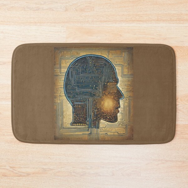 Item preview, "Neural Nexus: Futuristic Brain Circuitry" designed and sold by Artisticanvas.