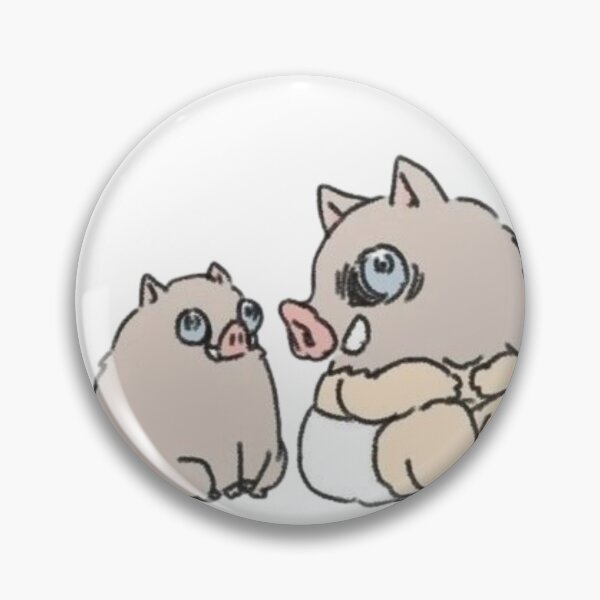 Item preview, Inosuke with cute pig designed and sold by artiisa.