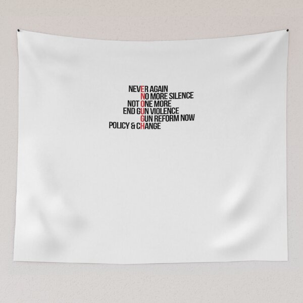 Item preview, Never Again No More Silence Not One More designed and sold by TeeTimeGuys.